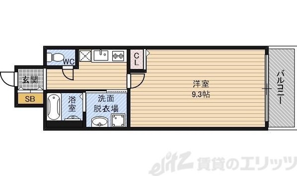 GOパレス桃山台の物件間取画像
